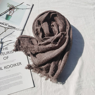 Pañuelo de Algodón Puro Zen para Mujer - Otoño e Invierno - Image 7