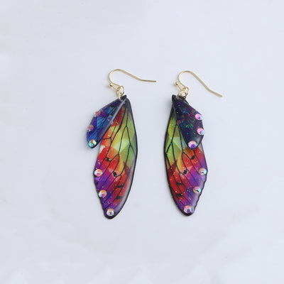 Aretes Alas de Cigarra Personalizados - Diseño Lluvia Misteriosa del Sur - Image 12