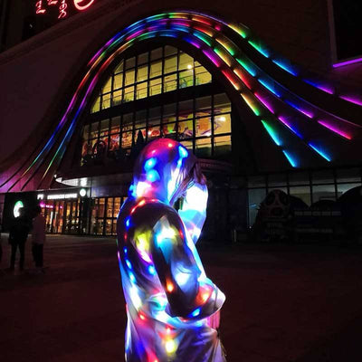 Chaqueta LED Luminosa para Hombre con Colores Dinámicos - Image 5