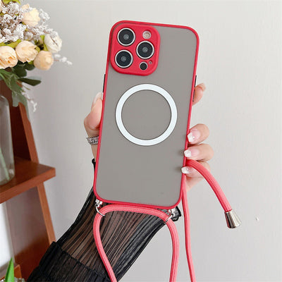 Funda Transparente con Cordón Magnético para Celular - Image 9
