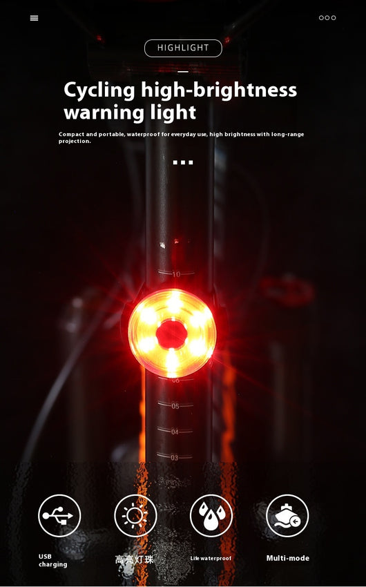 Luces de Advertencia Circular para Bicicleta de Montaña - Seguridad Nocturna - Image 16