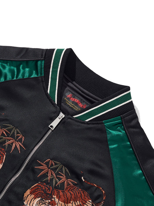 Chaqueta de Béisbol Casual para Hombre con Bordado de Tigre Premium - Image 10