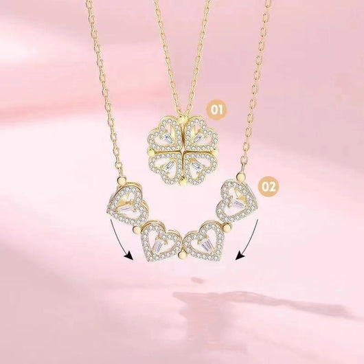 Collar Clavícula Multibanda con Diamante - Elegancia Moderna para Mujer - Image 11
