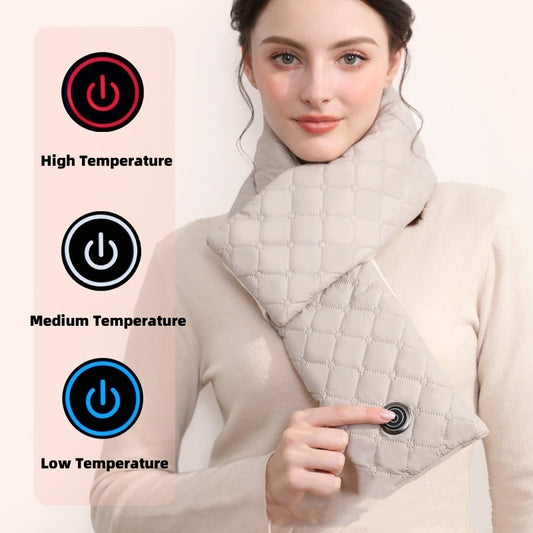 Bufanda Térmica con Calefacción USB - Estilo y Calor para el Invierno