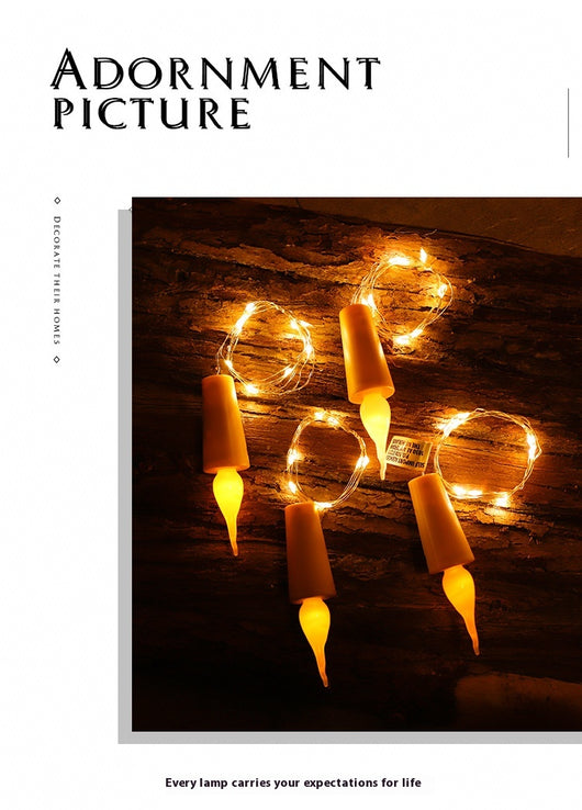 Luz LED Decorativa para Botellas - Tapón con Efecto Destello - Image 11