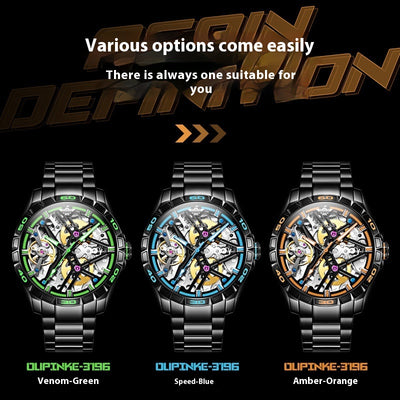 Reloj Mecánico Automático Deportivo para Hombre Resistente al Agua - Image 4