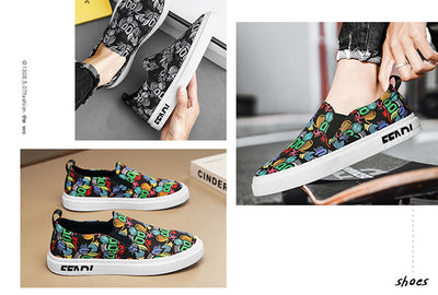 Zapatos Casuales de Lona con Cordones y Punta Redonda para Primavera y Otoño - Image 12