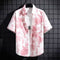 Camisa Estampada Transpirable Ice Silk para Hombre - Colección Premium Verano