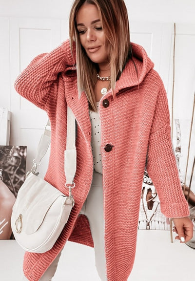 Cardigan Suelto Cómodo para Mujer Talla Grande - Image 3