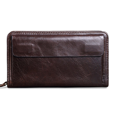 Billetera Ejecutiva de Cuero para Hombre con Bolsillo Frontal - Image 8