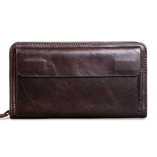 Billetera Ejecutiva de Cuero para Hombre con Bolsillo Frontal - Image 8