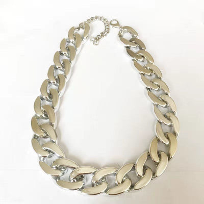 Collar de Cadena Dorada Plástico para Perro y Gato - Image 6