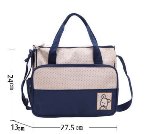 Bolsa Maternal Organizadora con Soporte para Botellas - Set Completo para Mamá - Image 9