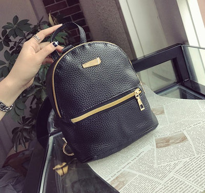 Mochila Escolar de PU para Estudiantes - Diseño Casual Moderno - Image 14