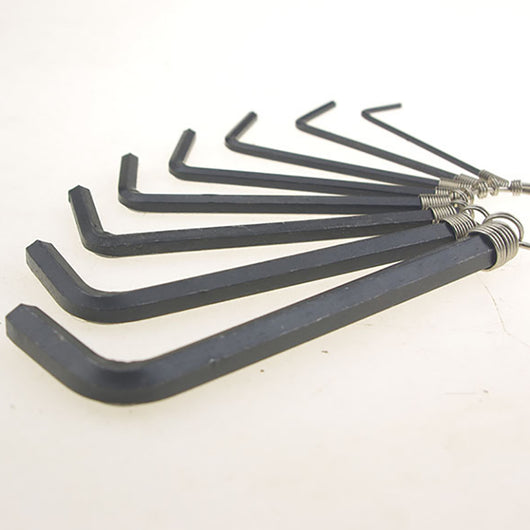 Set de 10 Llaves Allen Hexagonales Galvanizadas para Bicicleta - Image 6
