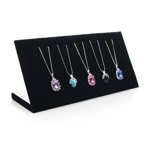 Exhibidor de Joyas en L con Terciopelo Premium