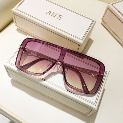 Gafas de Sol Grandes Integradas para Mujer - Image 4