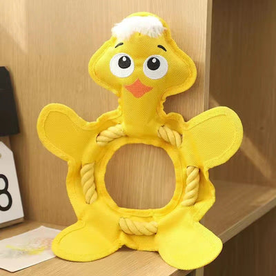 Juguete de Peluche para Perros y Gatos - Hueso Resistente a Mordidas con Sonido - Image 6
