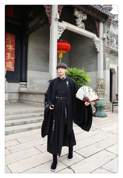 Set de Pareja Hanfu Estilo Antiguo - Conjunto Estudiante Tradicional - Image 20