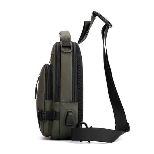 Mochila Cruzada Multifuncional para Hombre - Bolsa Pecho y Hombro - Image 8
