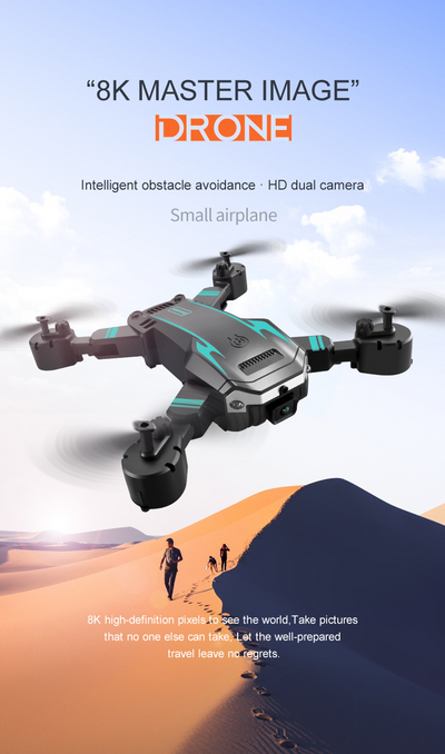 Dron Inteligente 8K con Evasión de Obstáculos y Diseño Plegable - Image 11