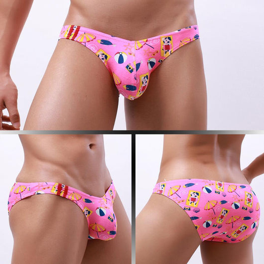 Calzón Tanga con Estampado de Cintura Baja - Image 3