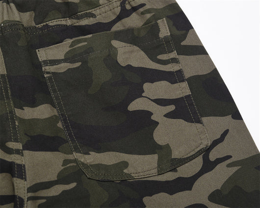 Pantalones Cargo Tácticos Camuflaje Multi-bolsillos para Hombre - Image 11