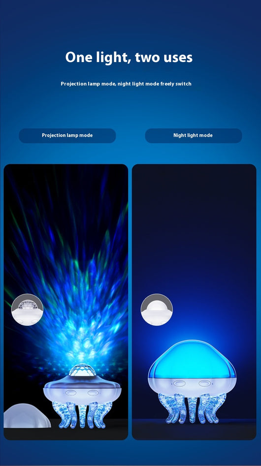 Lámpara Proyector de Agua con Efecto Medusa - Luz Ambiental Hipnotizante - Image 6