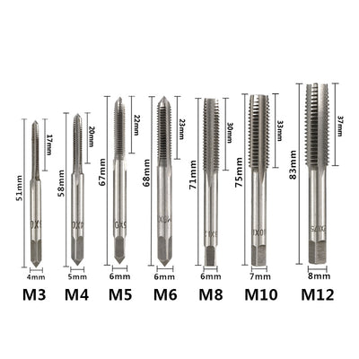Juego de 8 Machos Métricos para Roscar - Herramientas Profesionales - Image 2
