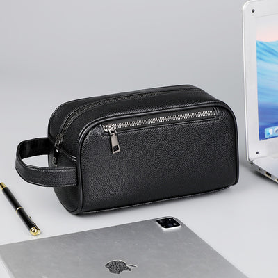 Cartera de Cuero para Hombre - Portadocumentos Ejecutivo de Gran Capacidad