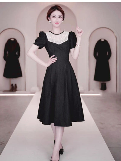 Vestido Elegante Estilo Palacio Francés para Mujer - Image 5