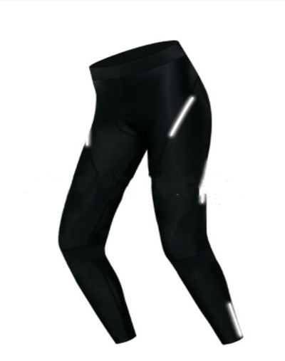 Pantalones Ciclismo Reflectantes Negros Transpirables - Image 6
