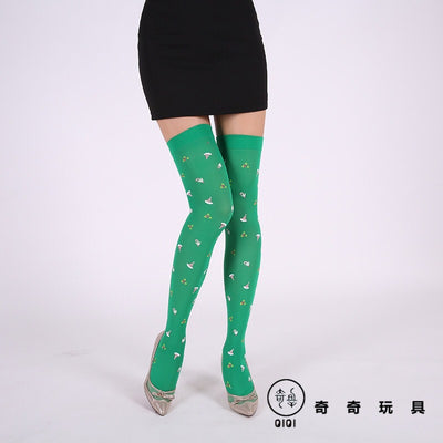 Calcetines Navideños con Muñeca de Peluche y Moño - Image 13