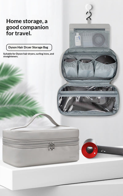 Bolsa Organizadora de Cuero PU para Secador de Cabello - Image 8