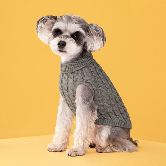 Suéter Tejido para Mascotas - Abrigo Cálido de Cuello Alto para Perros y Gatos - Image 11