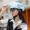 Casco Moto Semintergral Batería Universal Cuatro Estaciones