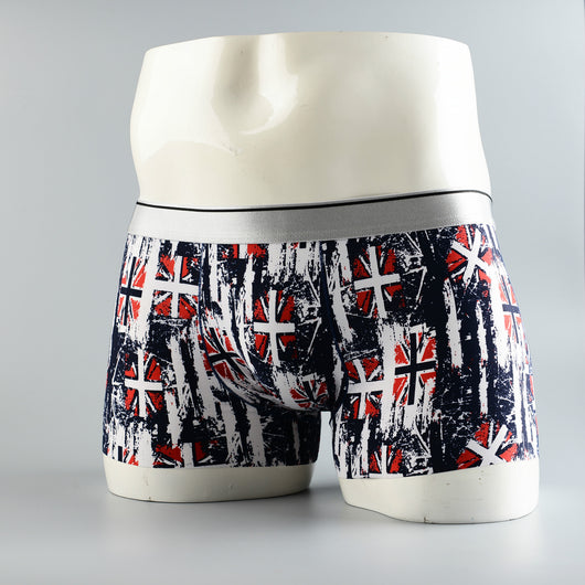 Boxers Hombre Estampado Floral Seda de Hielo Cintura Media Transpirables - Image 30