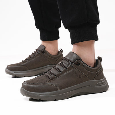 Zapatillas de Cuero Estilo Británico para Hombre - Sneakers Casuales y Deportivos - Image 7