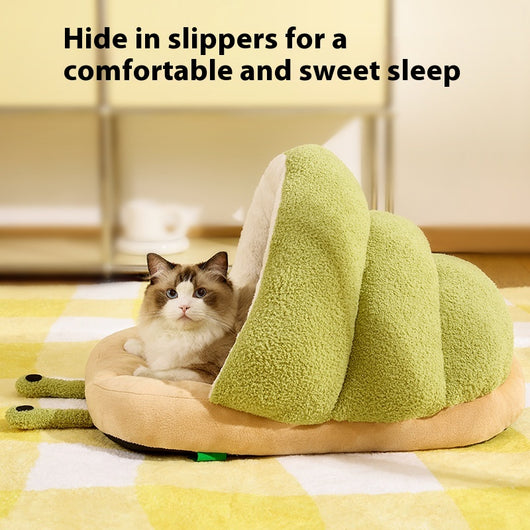 Cama Térmica Semicerrada para Gatos - Nido Acogedor tipo Caracol - Image 4