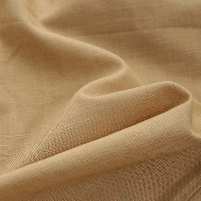 Pantalón Ancho de Lino y Algodón con Cintura Elástica - Image 74