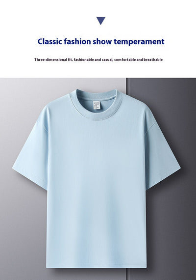 Playera de Algodón Manga Corta para Hombre 230g - Image 37