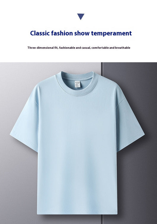 Playera de Algodón Manga Corta para Hombre 230g - Image 37