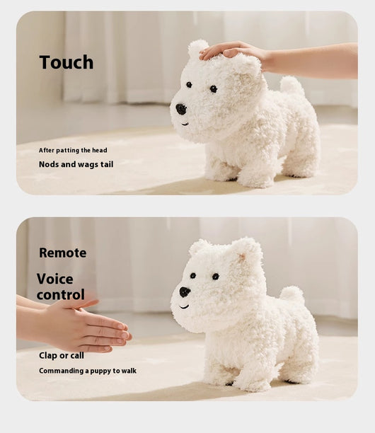 Peluche Cachorro West Highland - Caja Regalo Ideal para Bebés - Image 11