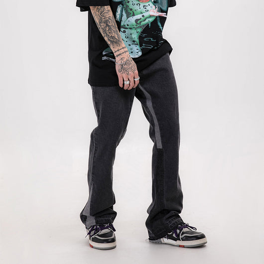 Jeans Patchwork con Corte Relajado - Image 12