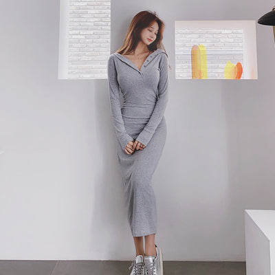 Vestido Ajustado con Detalles de Abertura Lateral - Image 8