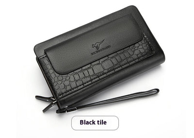 Maletín de Cuero Suave para Hombre con Múltiples Compartimentos - Image 21