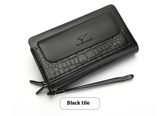 Maletín de Cuero Suave para Hombre con Múltiples Compartimentos - Image 21