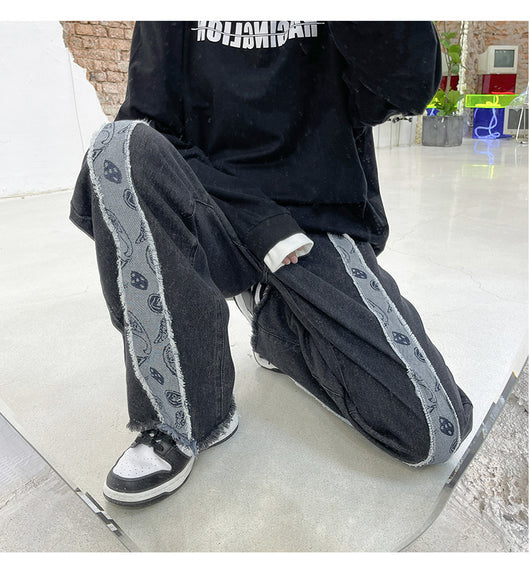 Pantalones Sueltos de Moda Moderna para Hombre - Image 8