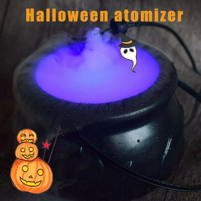 Máquina de Humo LED para Caldero de Bruja con Humidificador y Luces de Color Cambiante - Image 12