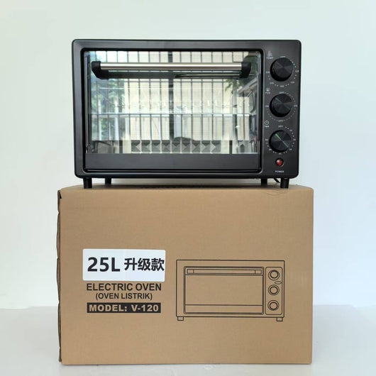 Horno Eléctrico Multifunción 25L con Doble Capa para el Hogar - Image 12
